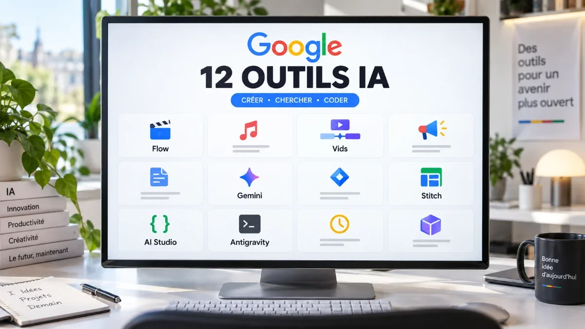 12 outils IA gratuits de Google que (presque) personne n'utilise en 2026