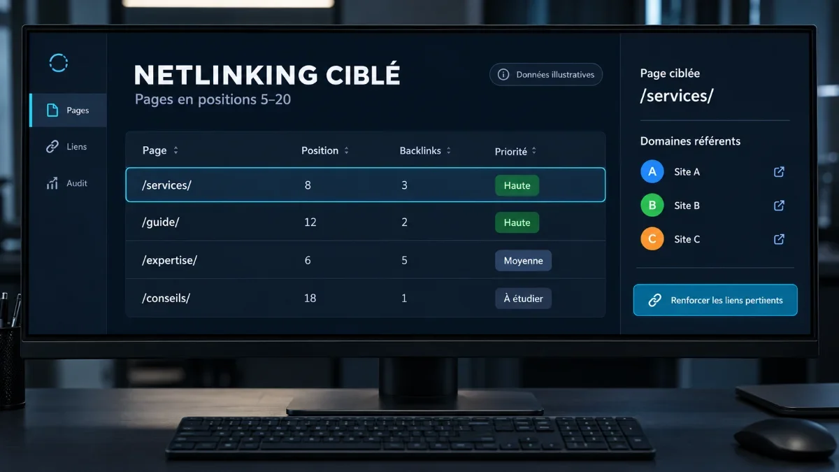 Pages en position 5-20 : la stratégie de netlinking la plus rentable