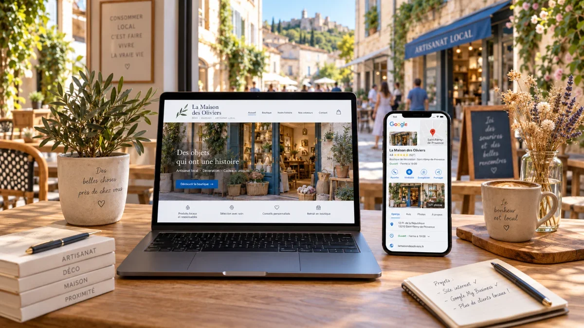 Site internet + fiche Google My Business : les 2 piliers incontournables pour attirer des clients locaux