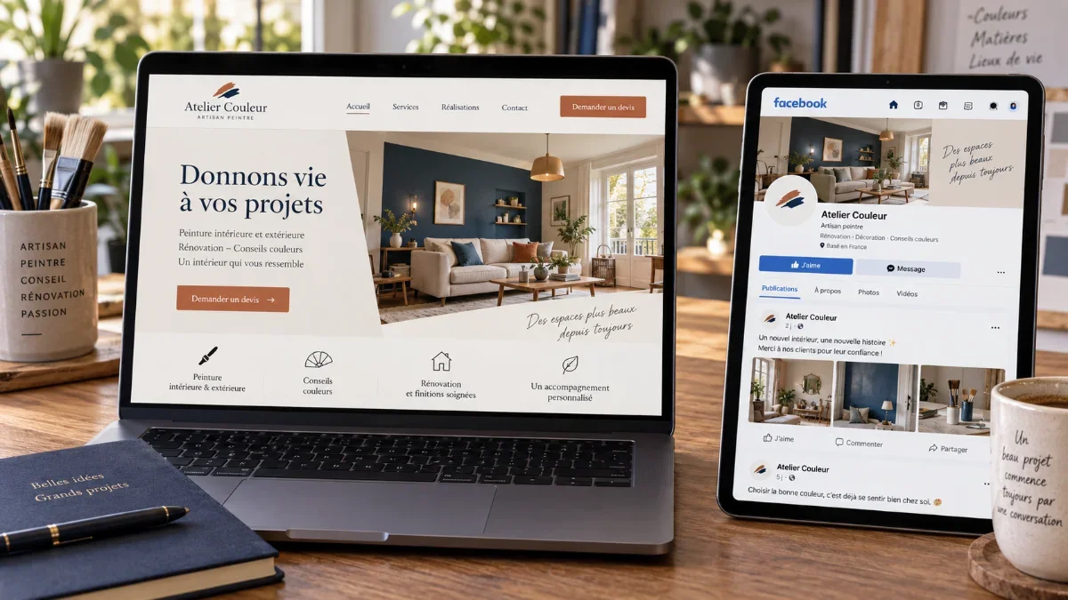 Site internet vs page Facebook : les 7 avantages qui font toute la différence